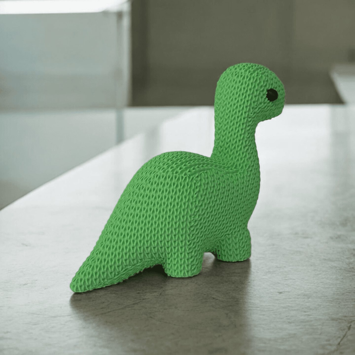 Cute Knitted Dinosaur thumbnail 2