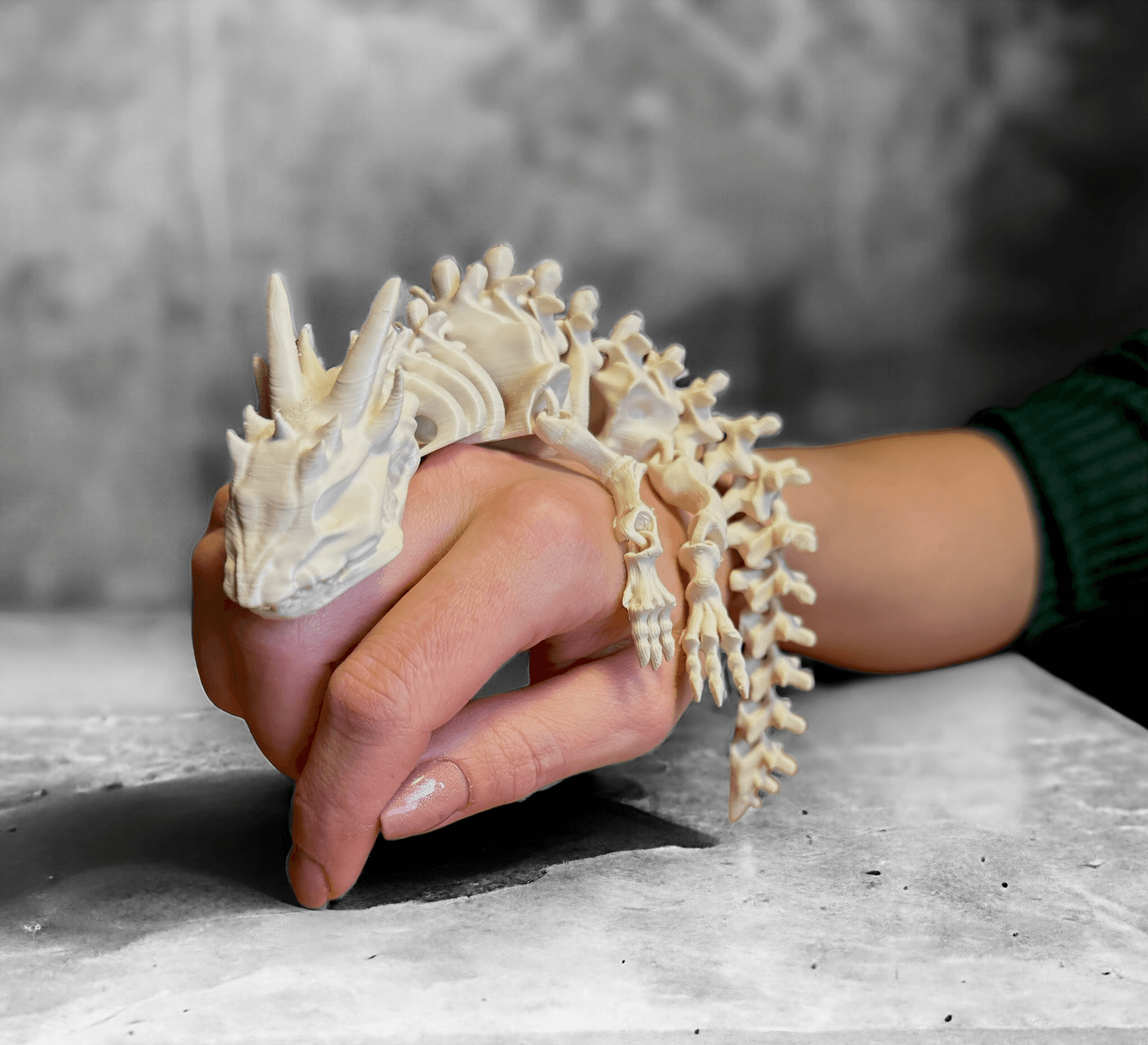 Articulated Skeleton Dragon thumbnail 5