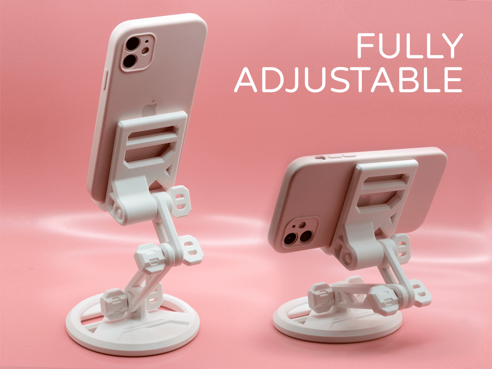 Adjustable Phone Stand by Pork3D.com